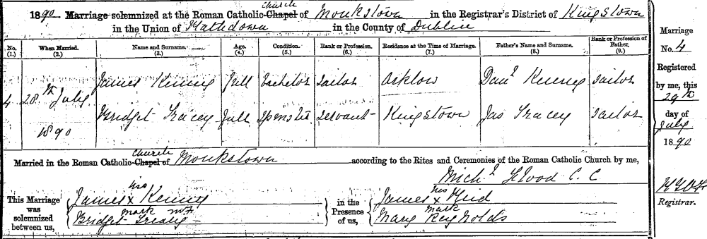 ParentsMarriage1890Dublin