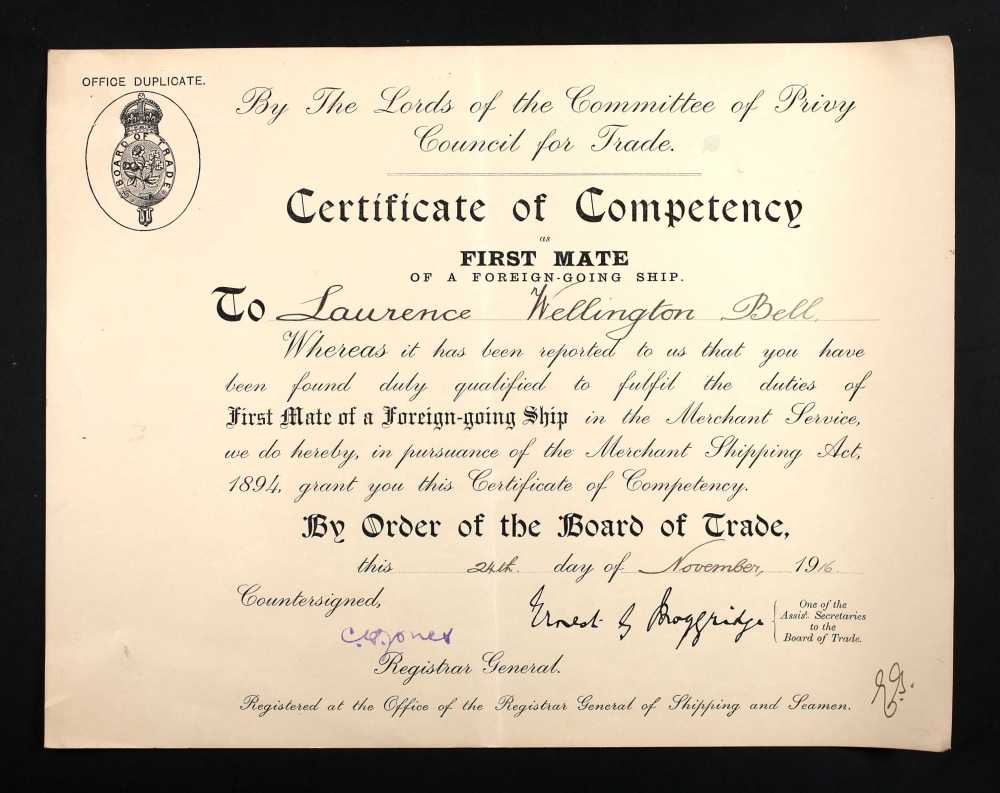 master&matesCertNov1916